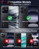 Pro Xiaomi Redmi Note 14 Pro Plus 14C 4G 5G Pouzdro Třpytivé Pokovení Magnetický Držák Náramek Kryt
