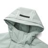 FILA Fusioneer Loose Hooded Long Sleeve Cotton Jacket Women jackets T11W615901F-GY