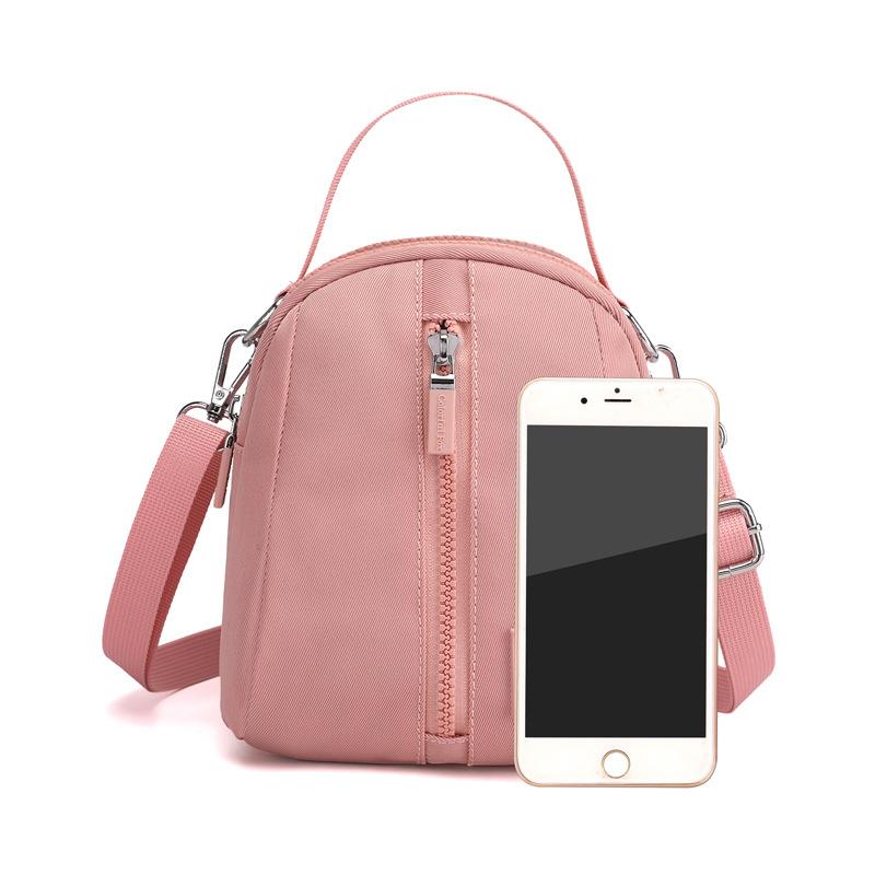 New fashion shoulder bag women, versatile messenger mobile phone bag, nylon waterproof women's messenger bag bag