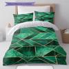 Abstract Geometric Pattern Bedding Quilt Set Quilt Cover Pillowcase Home Decoration Birthday Gift (1 * duvet cover + 2 * pillowcase, without core)