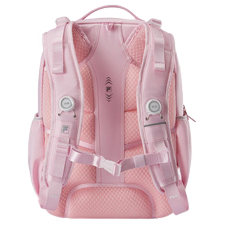 Fila Casual Versatile Nylon Backpack Kids Backpack Deep-Black Legendary-Blue Fragrant-Color K18B521107F