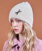 Bajal Va Brooch Soft Angora Beanie Cream