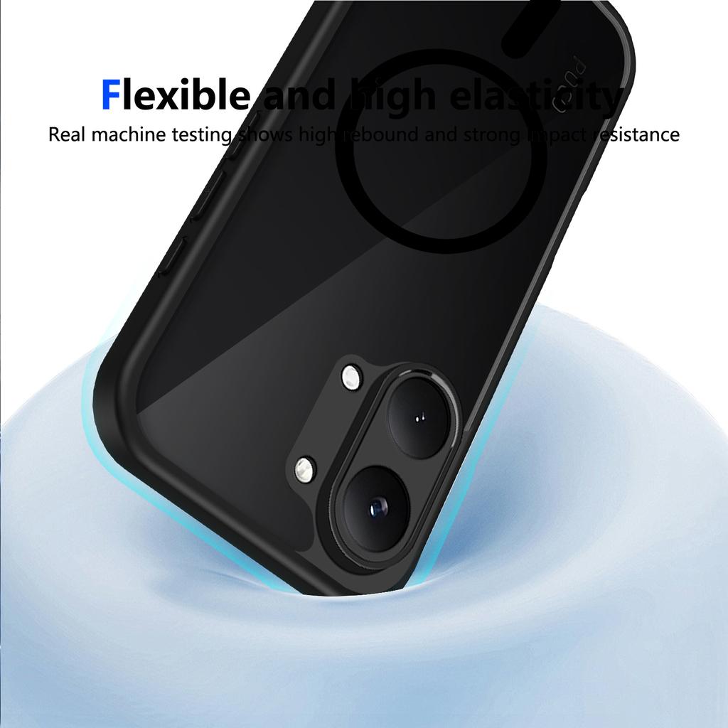 For Xiaomi POCO X8 Pro Max Case Hard PC Transparent Magnetic Wireless Charging Protective Back Cover For POCO X8Pro Max Shell