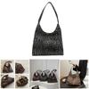 Versatile Urban Simple Leopard Print Shoulder Tote Bag For Women With Roomy Interior