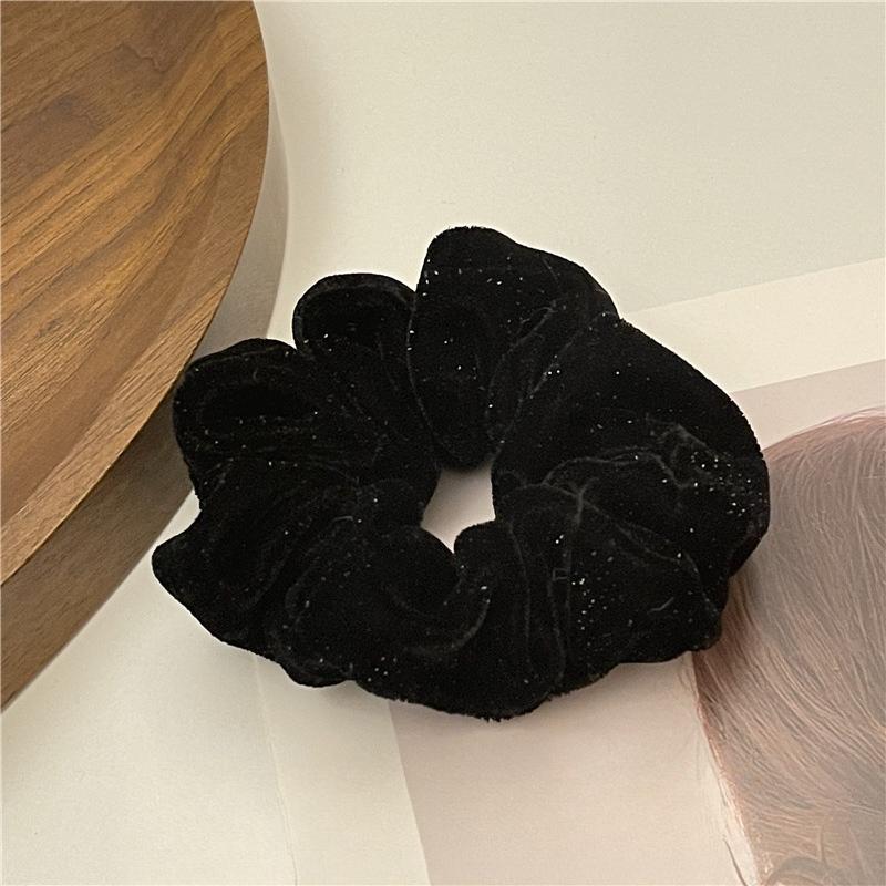 New Soft Plush Hair Rope Korean Thick High Elastic Bear Hairband Braiding Hair Accessories Ponytail Headwear Scrunchies