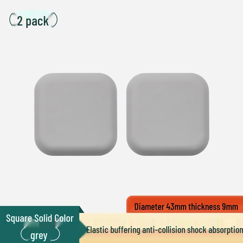 Silicone Door Handle Anti-Collision Buffer Pad for Wall and Glass Protection