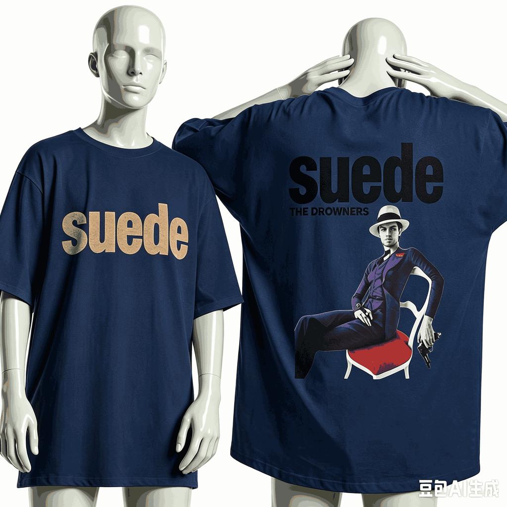 Banda de Gamuza 2026 Camiseta Gráfica Estilo Vintage Ropa Nueva Unisex Camisa de Banda de Rock Hip Hop Oversized Unisex Alta Calidad Cómoda