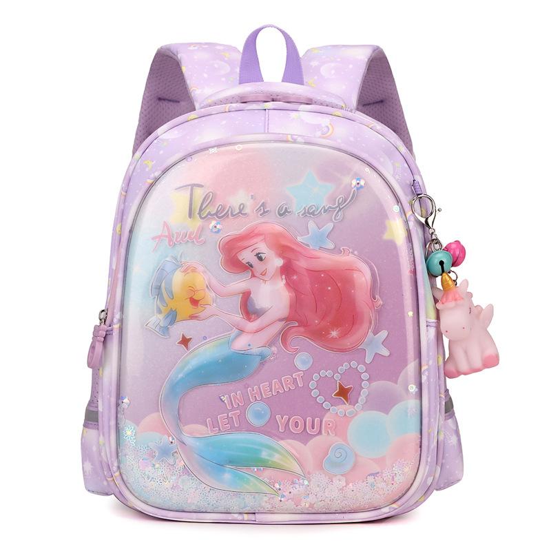 Children's Schoolbag Cute Kindergarten Schoolbag Girl Baby Burden Reduction Backpack First-class Primary School Schoolbag