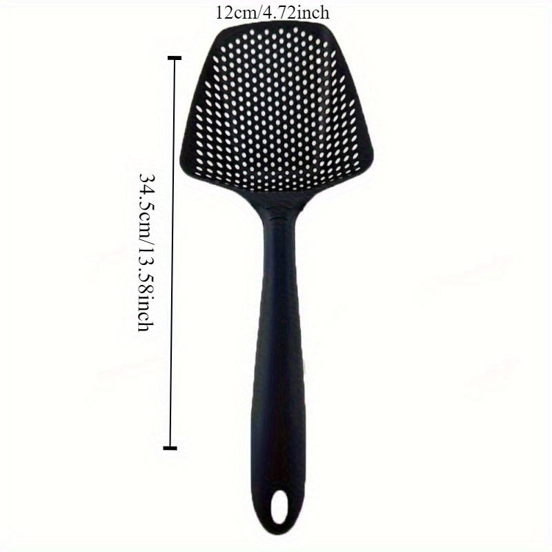1PC Spoon Filter Cooking Shovel Strainer Scoop Nylon Spoon Kitchen Accessories Nylon Strainer Scoop Colander Leaking Shovel Tool