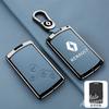 Metal Car Key Case For Renault Megane III Grand Scenic III Laguna III Koleos Fluence Clio Kangoo Latitude Leather Protect Shell Z666