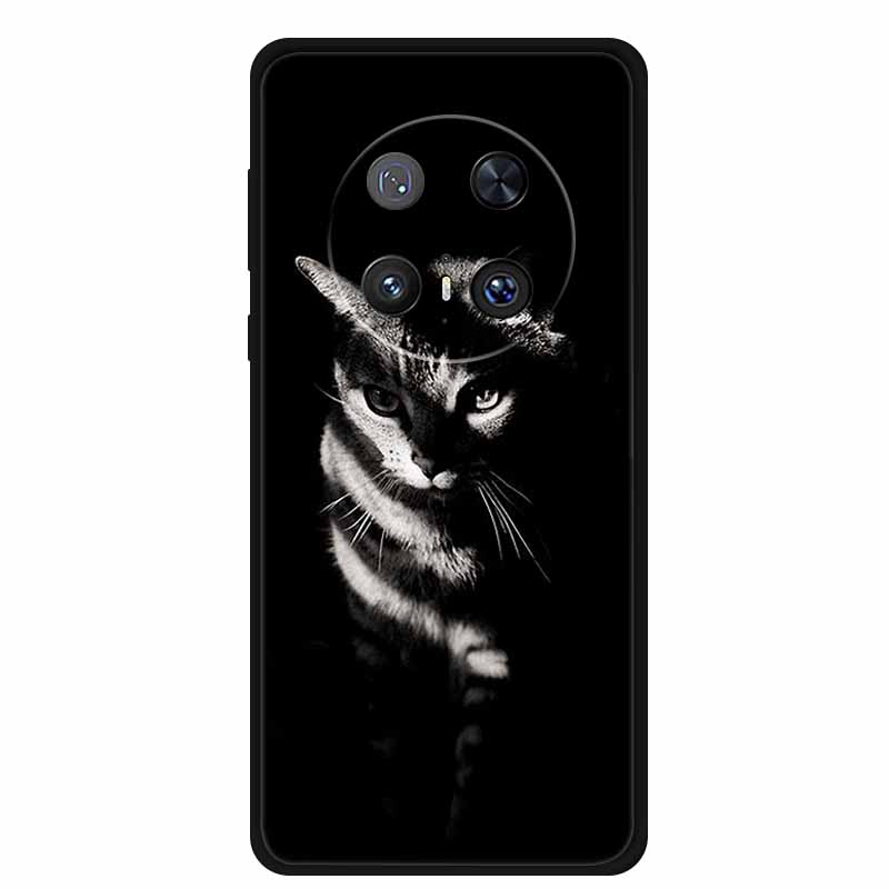 For Huawei Mate 70 Pro 5G Case Mate70 Pro Black Silicone Soft Back Cover Case For Huawei Mate 70 Pro Plus Phone Cases 6.9" Funda