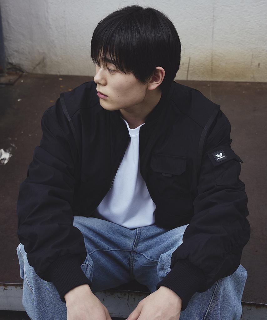 Phenix Multi Out-Pocket Ma-1 Bomber Jumper [Black]