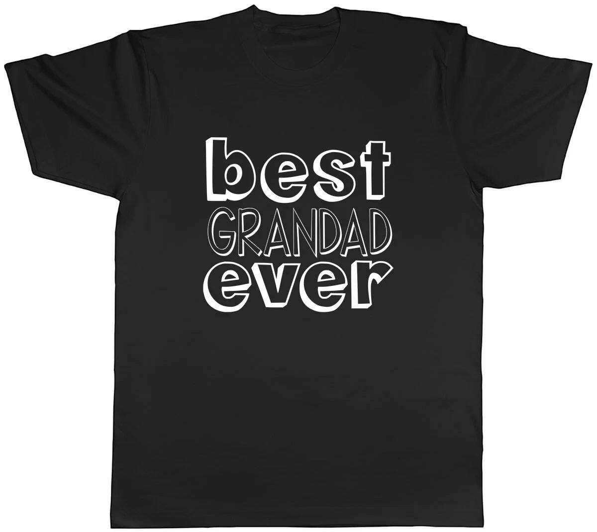 Best Grandad Ever Mens Unisex T-Shirt Tee XS