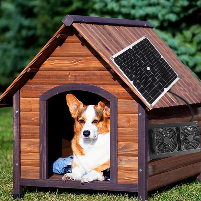 12W Fan Computer Plastic and Monocrystalline Silicon Construction Easy Tool Installation for PC Components