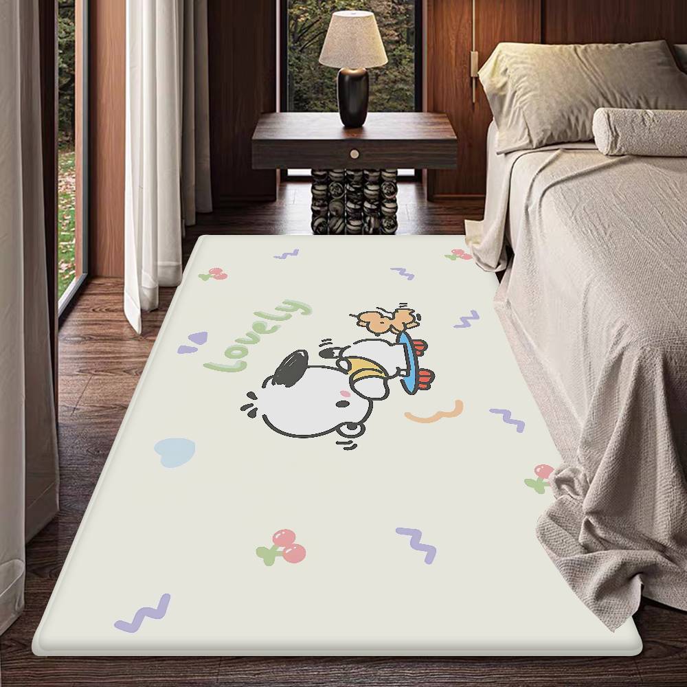 P-Pochacco Room Mats Anti-slip Absorb Water Long Strip Cushion Bedroon Mat Household Carpets