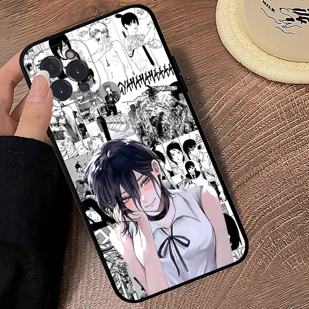 Cool Anime R-Reze Phone Case For Iphone 17 16 15 16e 14 13 12 11 Pro Max Plus Case Cover Coque