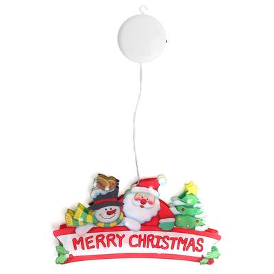 Christmas Decoration Lights LED Suction Cup Window Hanging Lights for Christmas Shop Decoration