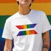 Rainbow Equality Bars T-Shirt and Kids Tshirt LGBTQ | Pride Flag Minimalist Design