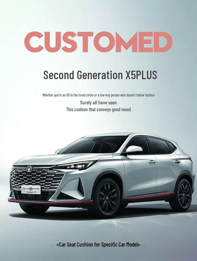 Changan X5PLUS Full Leather Car Seat Cushion - Universal, All-Season, Full Wrap Seat Cover for 26 Models