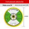 Flocked Self-Adhesive Sanding Discs (3" 4" 5" 7") for Electric and Angle Grinders with Pneumatic Suction Cup