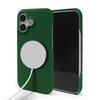 Magnetic Genuine Real Leather Case for Iphone 17 Pro Max Air 16 17e 16e 15Pro 14 13 12 Mini For Magsafe Phone Cases Back Cover
