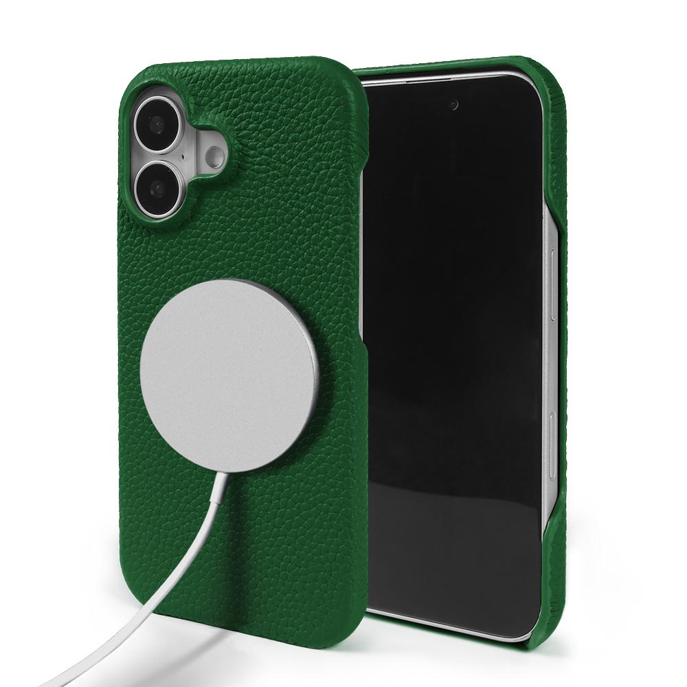 Magnetic Genuine Real Leather Case for Iphone 17 Pro Max Air 16 17e 16e 15Pro 14 13 12 Mini For Magsafe Phone Cases Back Cover