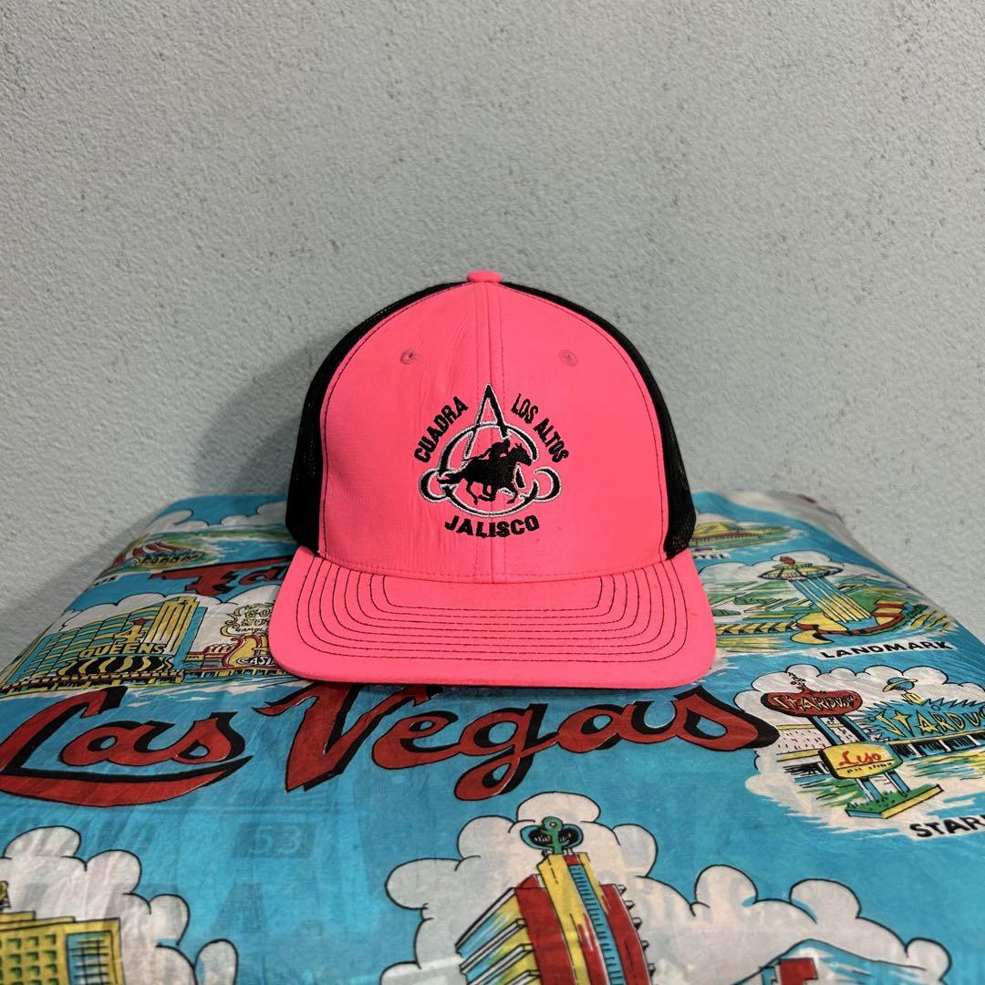 

[USED] OLD company horse racing mesh cap Y2K 00s 90s retro cap