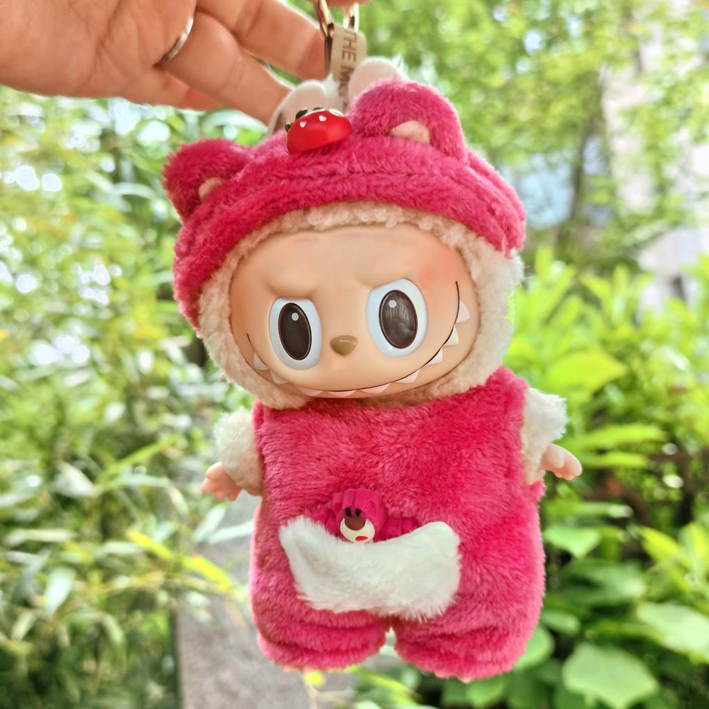 {Baby Clothes Only} 17cm Pendant Clothes Pink Pig Frog Set Little Snowman Set Christmas