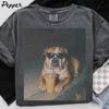 English Bulldog Hond Comfort Colors Shirt, Iced Coffee Hond Mama T-shirt, Grappige Moederdag Cadeaus, Hond Mama Tee, Huisdier T-shirt, Trendy