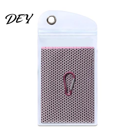 Summer Cooling Equipment 90x30cm Towel for Face, Chilly Sports with Storage Bag Outdoor Gear And Carabiner, Portable Cold Neck Wrap Workout