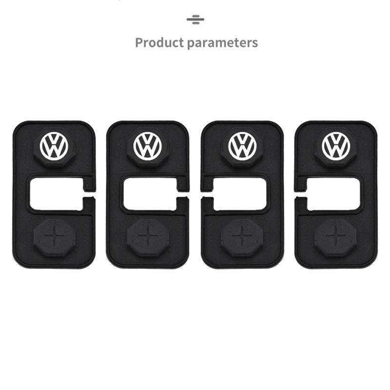 VW Suitable for Volkswagen VW GOLF Auto Door Limiter Rainproof Anti-rust silicone material is easy to install and protect your car