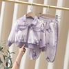Girls Spring Autumn Cartoon Sweatshirt Two Piece Set Trendy Outfit