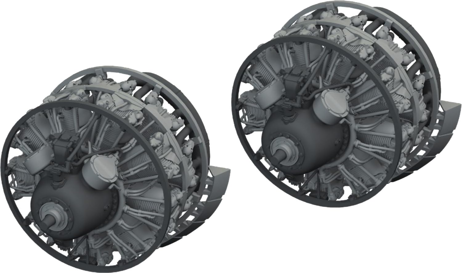 

Eduard Модель двигателя пластиковая детали EDU6481013 1/48 B-26B/C (для ИКМ) (Самолет)