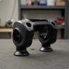 1.25 Inch Riser Heavy Duty Metal Handlebar Easy Replacement Motorcycle Gauge Bracket for