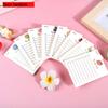 Gift Cute Fruit Bear Note Book 50 Pages Ins Style Draft Paper Girly Heart Small Notebook Message Memo Pad Kawai Stationery
