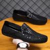 European Station Men's Shoes Spring New Doudou Shoes Men's Low-top Foot Cover Breathable Lazy Shoes One Foot Loafers