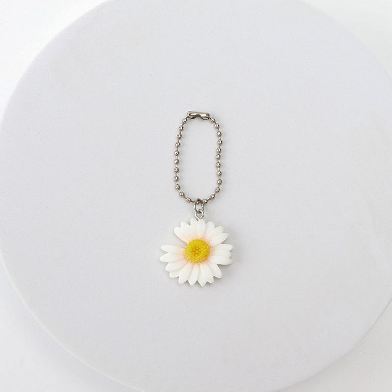 1 PCS DIY Cream Daisy Shoe Chain Shoelaces Decoration Canvas Shoes Sneakers  Flowers Accessories Shoelace Buckles Decorative