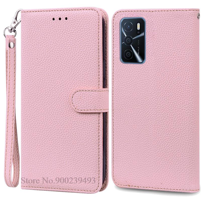 Pour OPPO A16 Étui Portefeuille à Rabat en Cuir Pour Oppo A16s Étui OppoA16 s CPH2269 CPH2271 Étui en Silicone Pour Oppo A16 A16s Housse