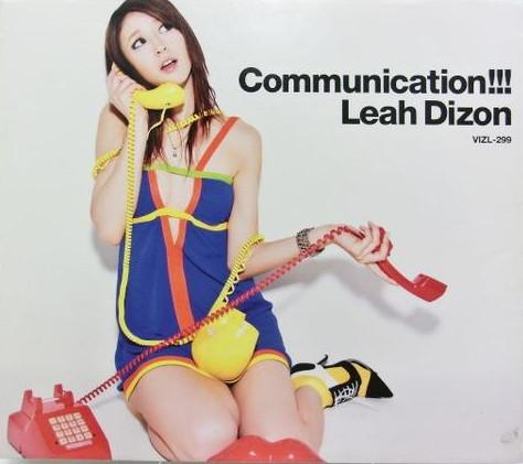 

CD LEAH DIZON - Communication!!! VIZL299 Victor 2008 Japan Japanese Pop Star Used