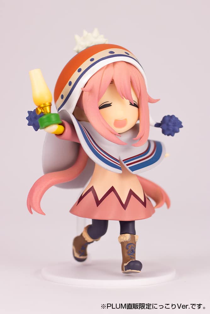 [Limited Edition] Yuru Camp Season 2 Mini Figure: Nadeshiko Kagamihara Smiling Ver. Approximately 70mm Tall, Pre-painted, PVC Figure