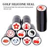 Golf Training Aids Colorfast Various Patterns Long Lasting Plastic Stamp Marker Quick-dry Impression Seal Golf Ball Stamper