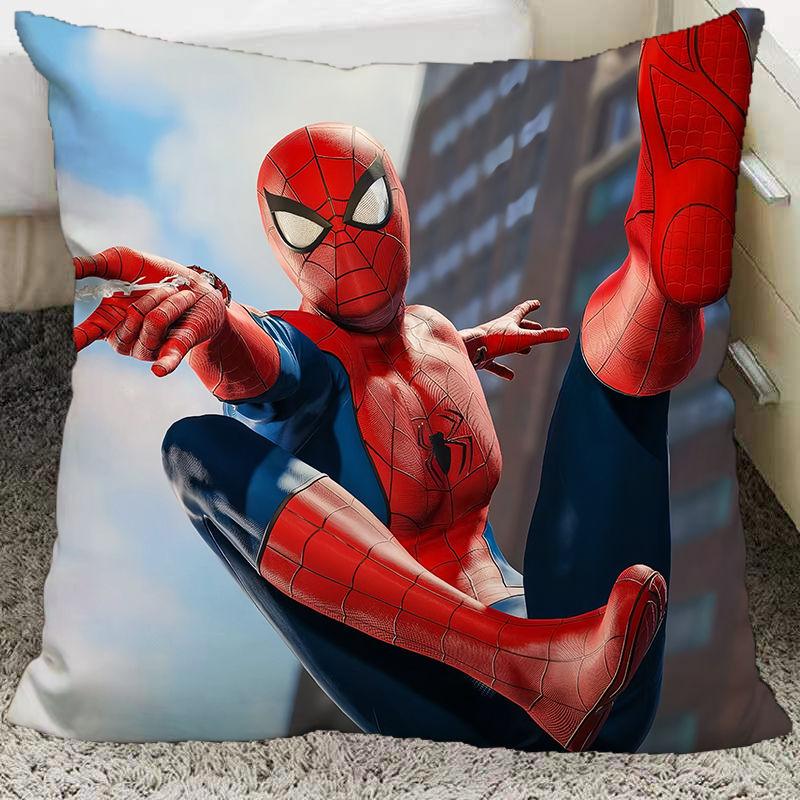 Spiderman Avengers Movie Peripheral Pillow Double-Sided Bedside Pillow Cushion
