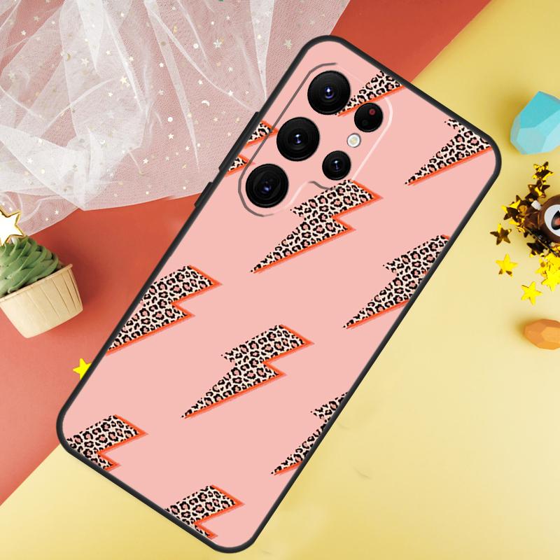Boho Botanical Leaf Cow Cactus Phone Case For Samsung Galaxy S25 FE S23 S21 S20 S22 S24 S26 Ultra S10 S26 Plus Cover Coque