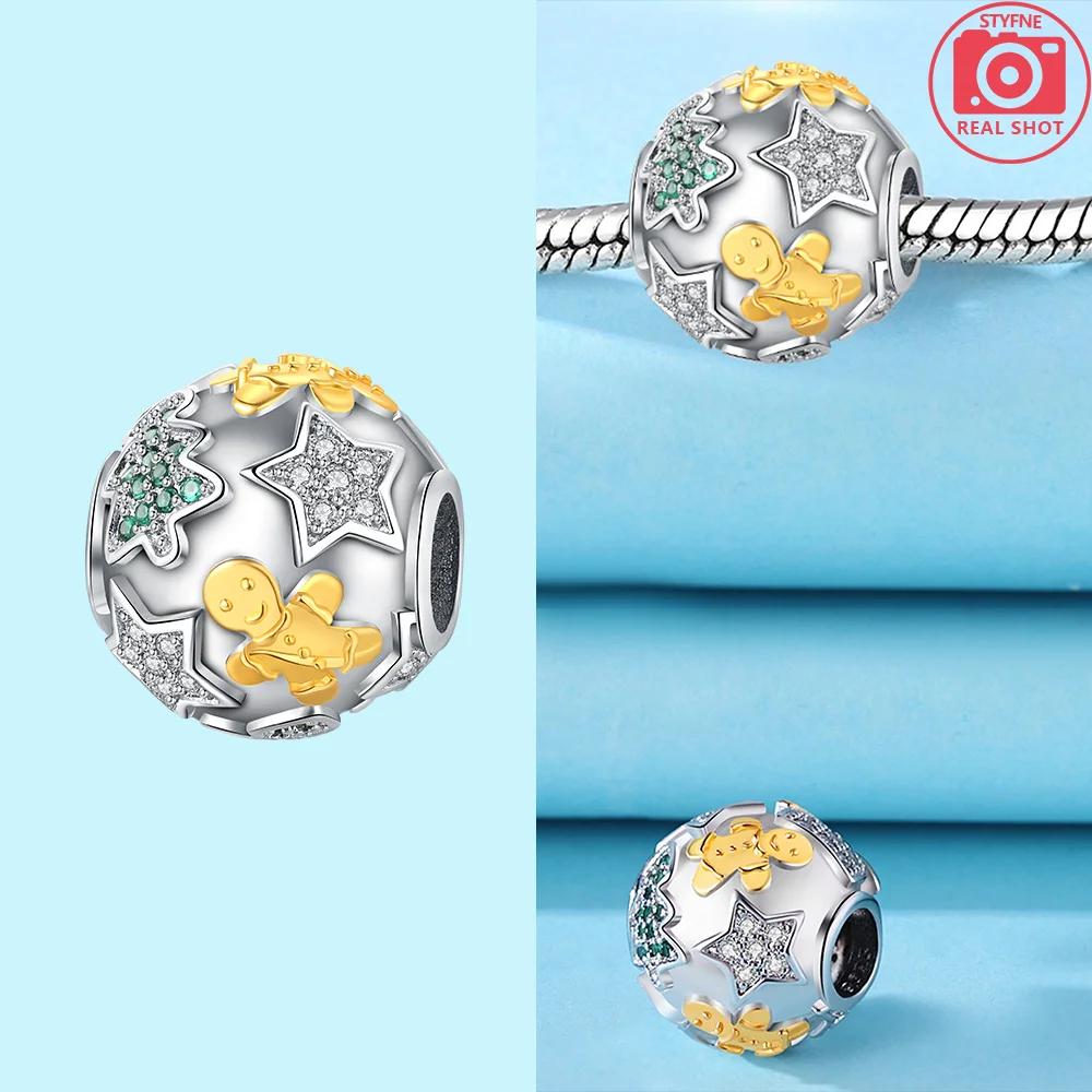 Copper Original Boys Girls Holding Gifts Perfume Bottles Charms Beads Fit Bracelet Women Diy Accessories