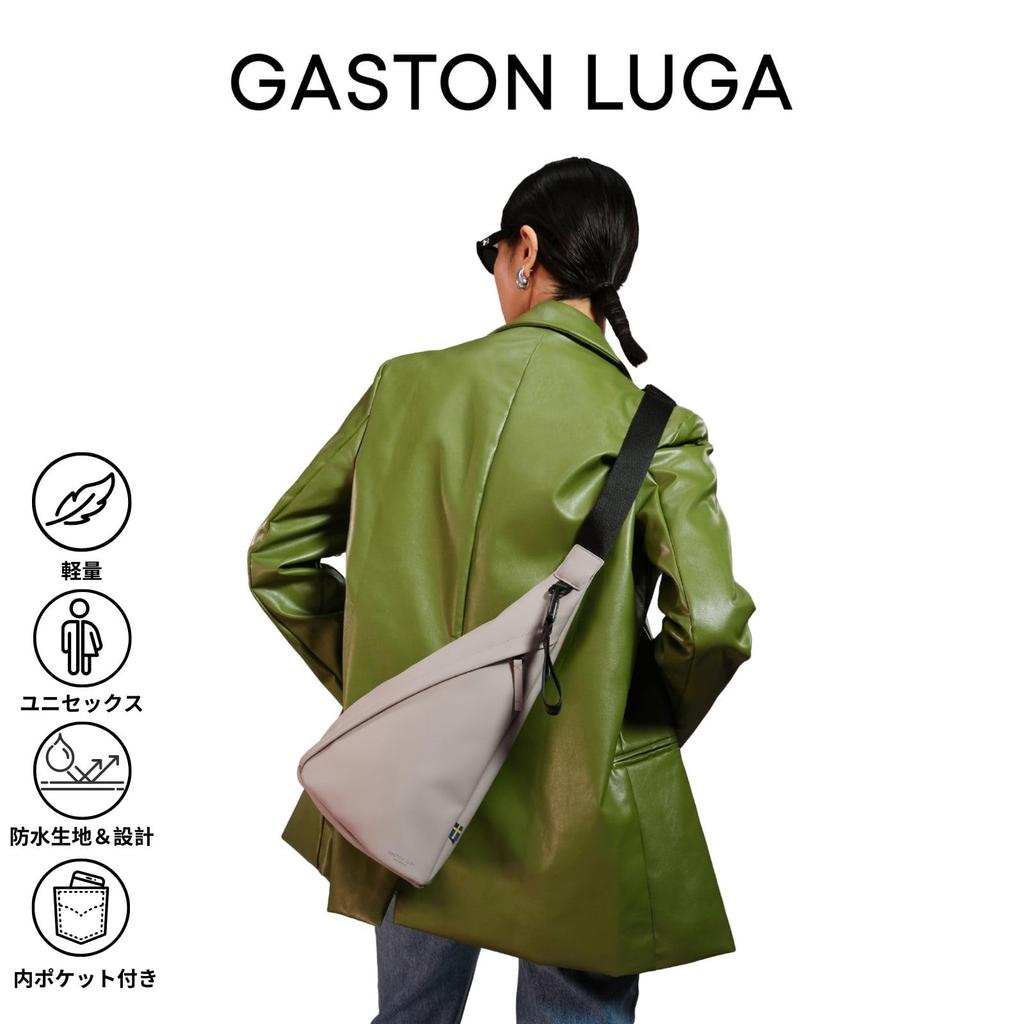 GASTON LUGA Splash Sling Bag (Schwarz) - Wasserdicht, leicht und perfekt für Reisen. Geeignet für Männer und Frauen.