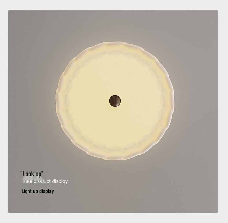 Retro French Cream Chandelier for Bedroom & Study - Creative Designer Full Spectrum Ceiling Light