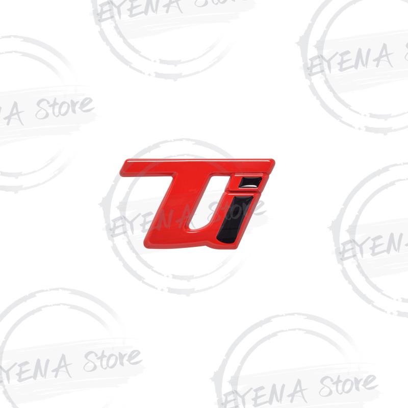 VELOCE TI Logo Schriftzug Metallplakette Aufkleber Auto Heckklappe Karosserie Emblem Für Junior Giulietta Tonale Giulia Stelvio GTS Sportiva