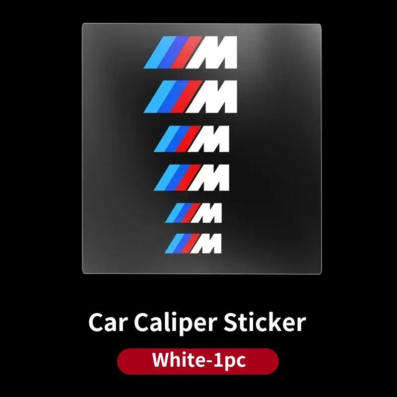 Nya 6 st Dekal för Bilbromsar Hjulnav Styling Dekaler Tillbehör För BMW M X1 X3 X5 X6 X7 E30 E90 M3 E84 E83 F25