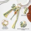 Hand Woven Handmade Woven Keychain Tassel Bag Pendant Handbag Jewelry Braided Keychain  Couple Gift