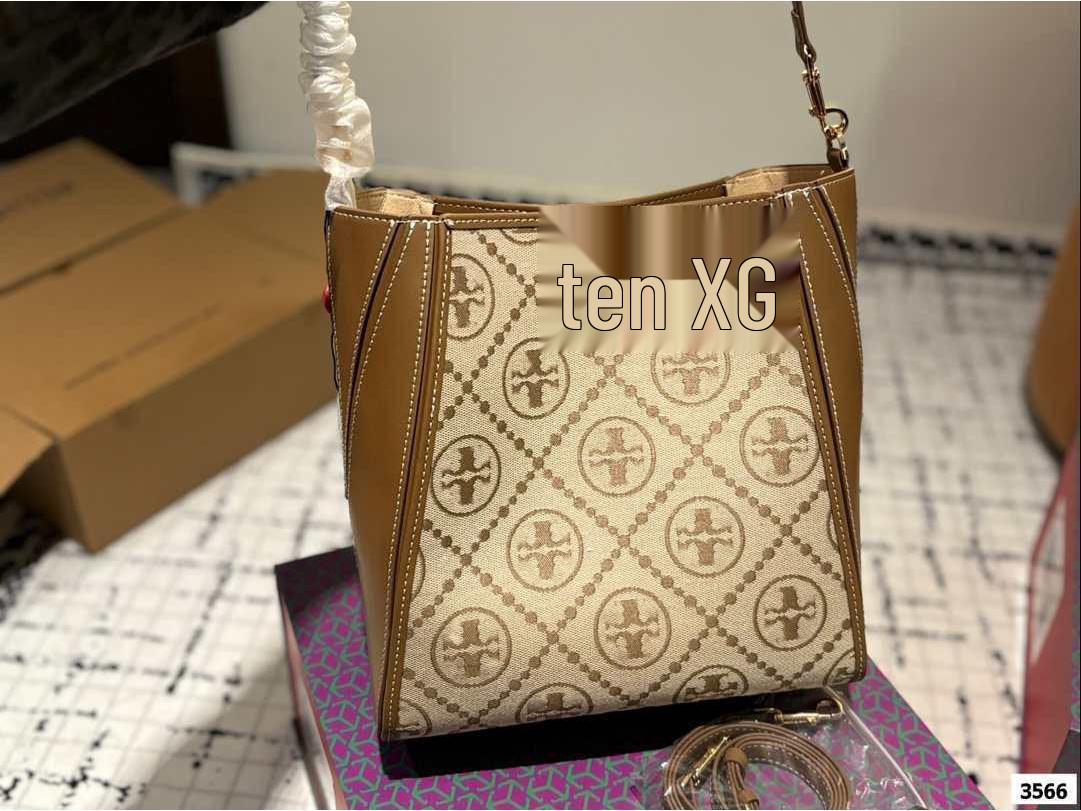 

TB Women s Cowhide Convertible Bucket Shoulder Crossbody Handbag 25x11x26 cm